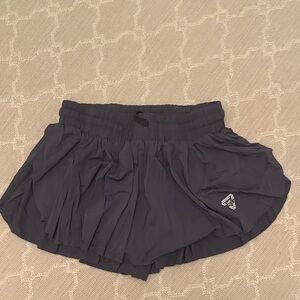 Dark grey butterfly shorts